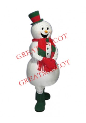 Affordable Christmas Snowman Mascot Costume