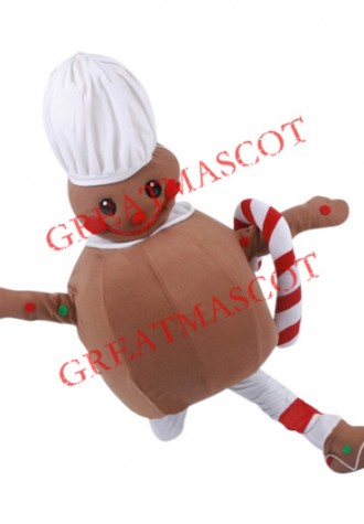Affordable Gingerbread Mascot Costume