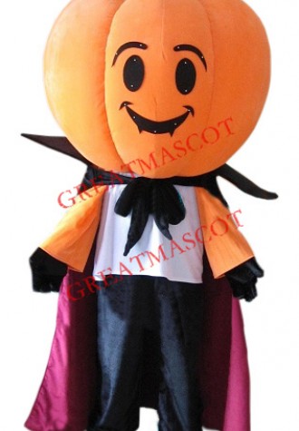 New Halloween Pumpkin Mascot Costume