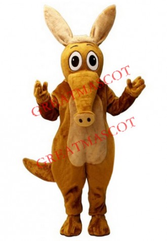 Superb Aardvark Mascot Costume