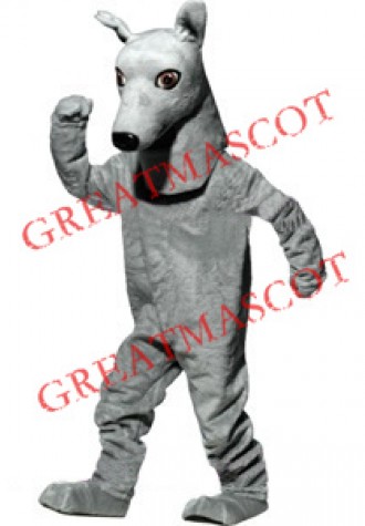 Smart Greyhound Mascot Costume