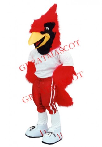 Superb Sport Cardinal Mascot Costume