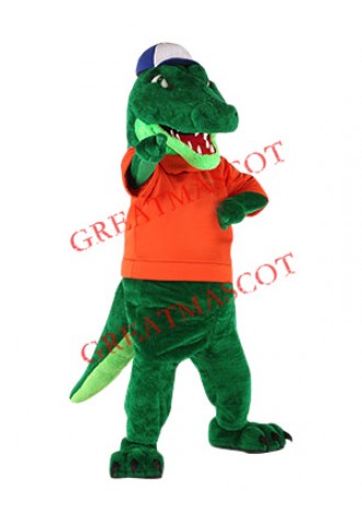 Superb Sport Gator Mascot Costume