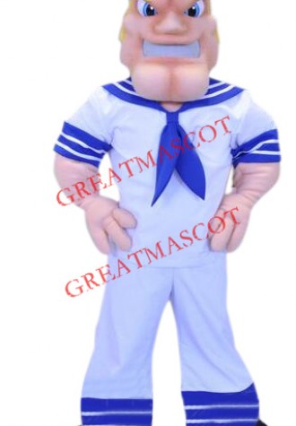 Navy Mariner Mascot Costume