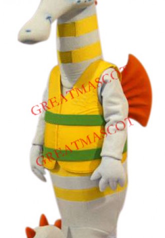 Superb Sea Horse Mascot Costume