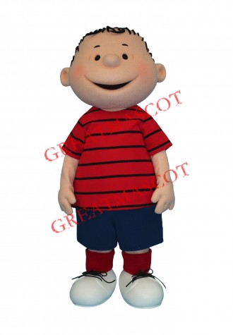 Peppermint Patty Boy Mascot Costume