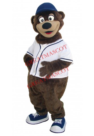 Superb Sport Bear Mascot Costume