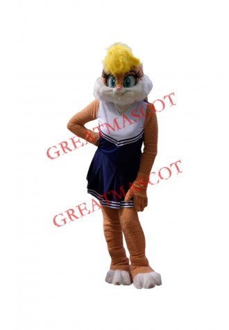 Superb Lola Bunny Mascot Costume