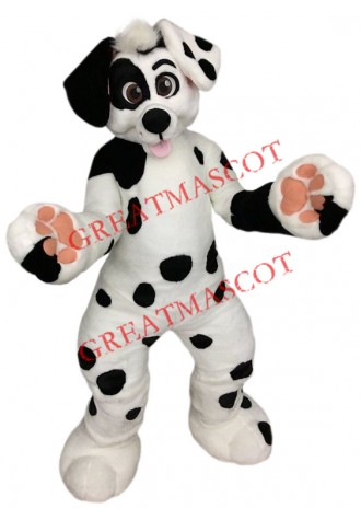 Superb Dalmatian Dog Mascot Costume