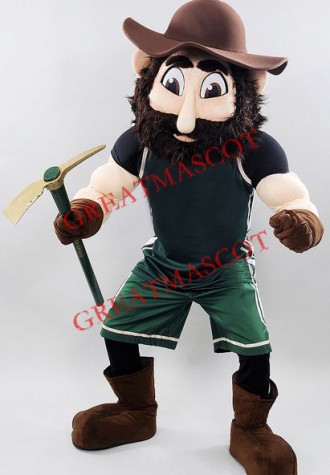 Power Miner Mascot Costume