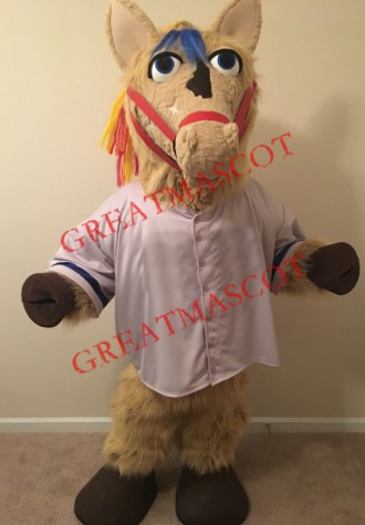 Superb Lightweight Sport Horse Mascot Costume
