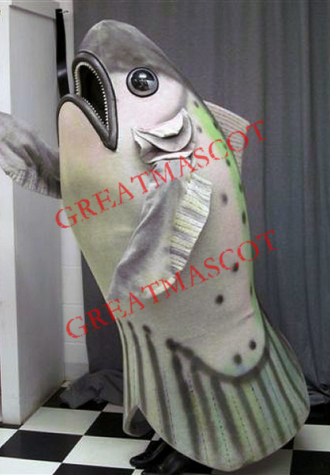 Superb Fish Mascot Costume