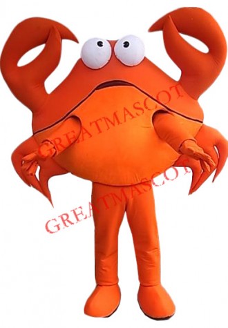 Funny Crab Mascot Costume