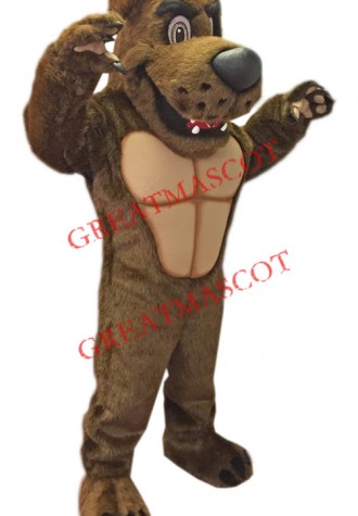 Fierce Power Dog Mascot Costume
