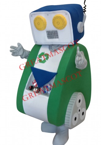 Recycling Robot Mascot Costume