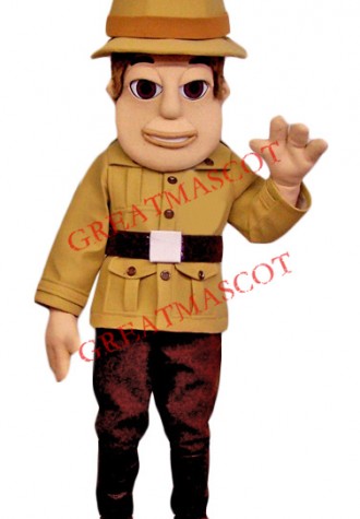Superb Explorer Mascot Costume