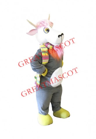 Superb Lovely Sheep Mascot Costume