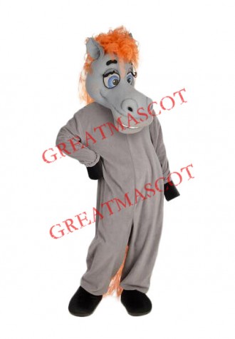 Superb Funny Horse Mascot Costume