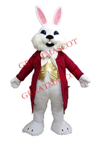 Adult Easter Bunny Mascot Costume