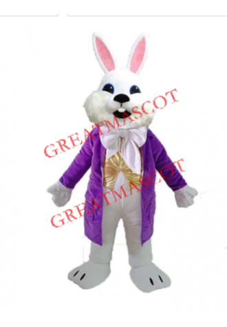 Affordable Adult Easter Bunny Mascot Costume
