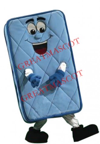 Superb Happy Mattress Mascot Costume
