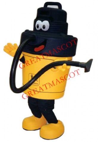 Happy Vacuum Cleaner Mascot Costume