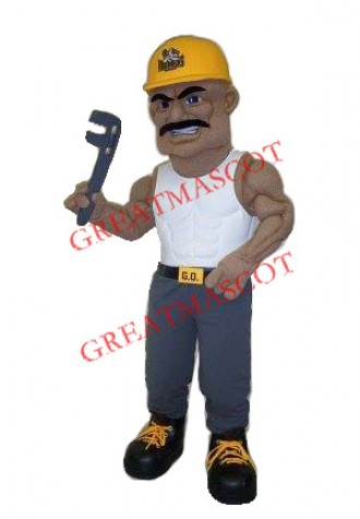 Power Builder Mascot Costume