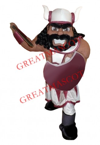 Superb Power Warrior Mascot Costume