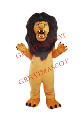 Angry Lion Mascot Costume