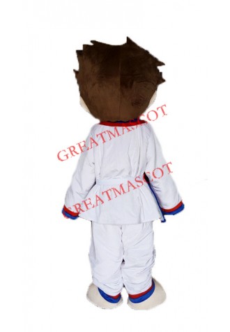Taekwondo Boy Mascot Costume