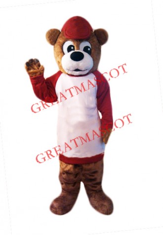Affable Bear Mascot Costume