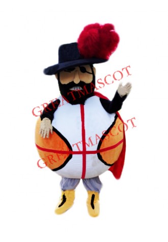 Basketball Pirate Mascot Costume