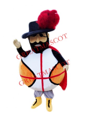 Basketball Pirate Mascot Costume