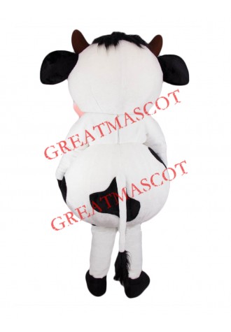 Super Cute Lightweight Cow Mascot Costume Free Shipping