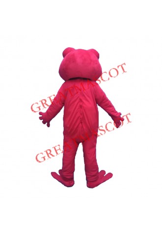 Red Frog Character Mascot Costume