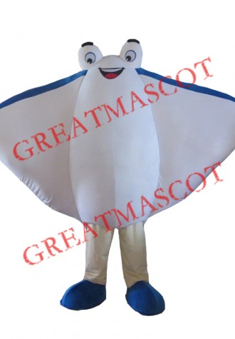 High Quality Manta Ray Mascot Costume
