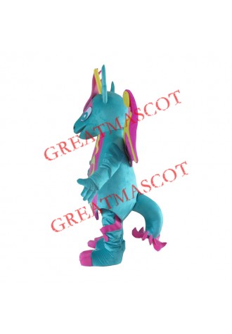 Lovely Colorful Dragon Mascot Costume