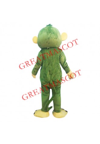 Green Monkey Mascot Costume