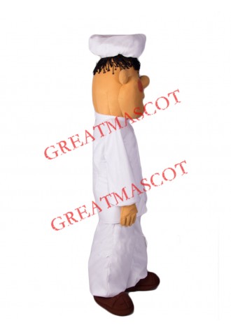 Boy Chef Mascot Costume