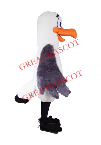 Happy lightweight Seagull Mascot Costume
