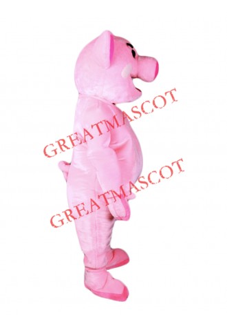 Top Quality Pink Pig Mascot Costume