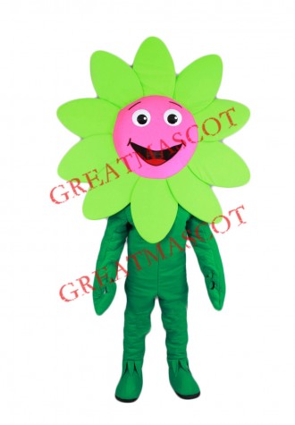 Happy Lightweight Flower Mascot Costume