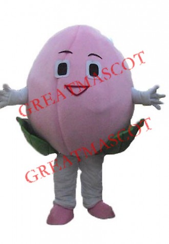 Cheap Peach Mascot Costume