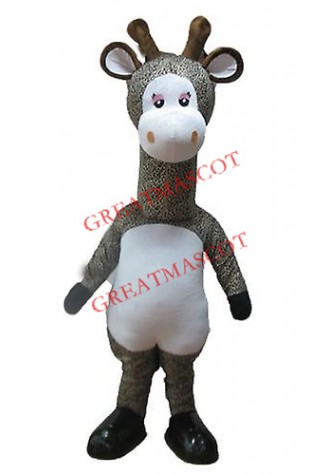 Beautiful Giraffe Mascot Costume