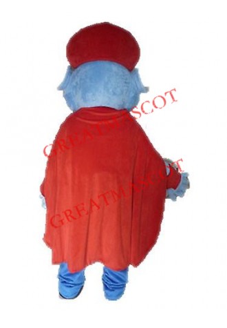 Cartoon Genie Mascot Costume