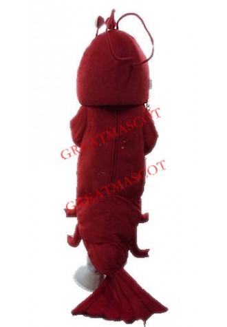Red Lightweight Lobster Mascot Costume Free Shipping