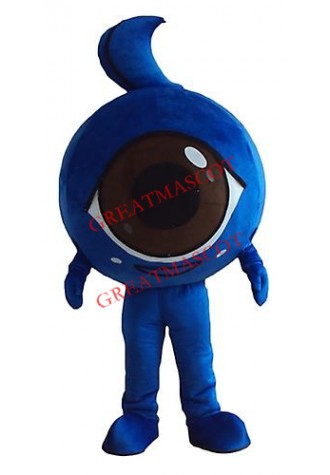 Blue Eye Mascot Costume