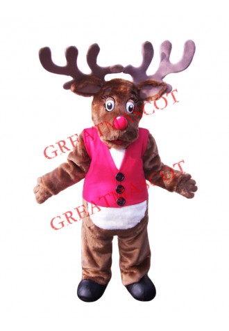 Best Quality Reindeer Mascot Costume