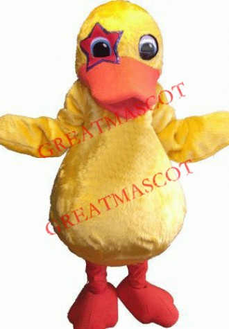 Super Cute Duck Mascot Costume