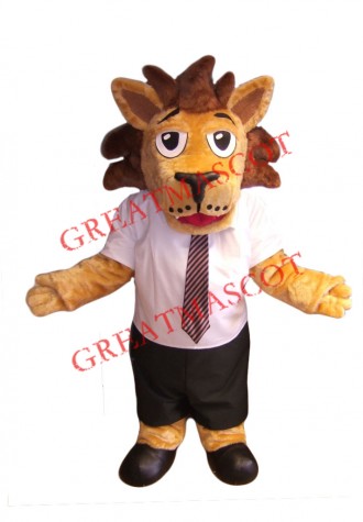 High Quality School Lion Mascot Costume